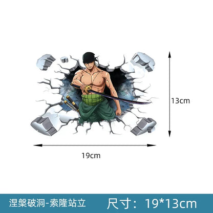 One Piece Rear Window Decal - a