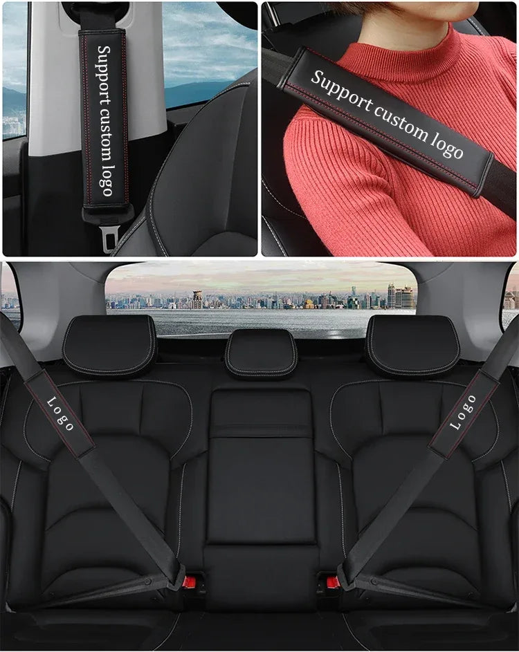 Mazda CX-5 Leather Seat Belt Shoulder Cover - A