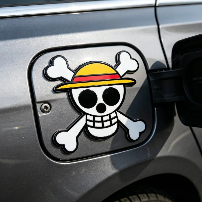 One Piece Straw Hat Vinyl Decal