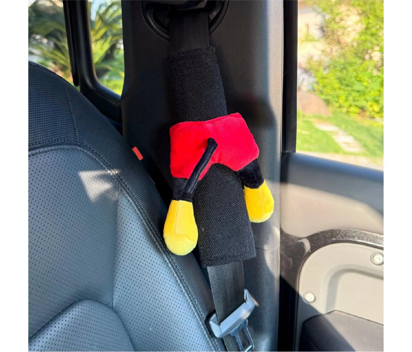 Mickey Mouse Safety Belt Cover Anti-Strangulation Shoulder Protector