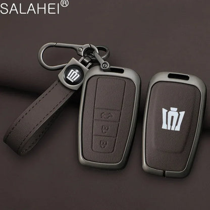 Toyota Key Cover - Zinc Alloy Case - B-red keyring