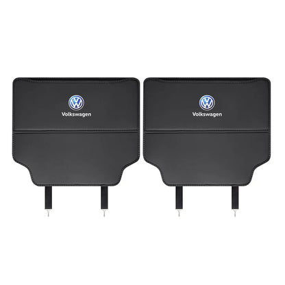 VW Car Seat Back Protector Anti-Kick Mat Storage Bag Golf Tiguan