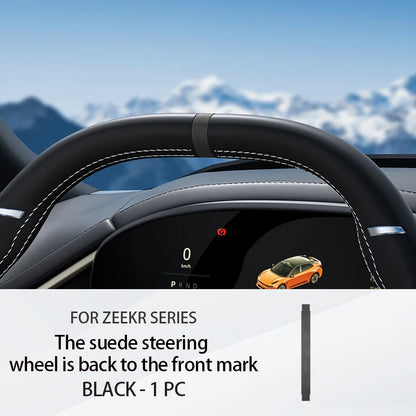 ZEEKR 001 Steering Wheel Alcantara Suede Anti-Scratch Stickers