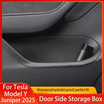 Tesla Model Y Juniper 2025+ TPE Door Storage Tray Set Front & Rear