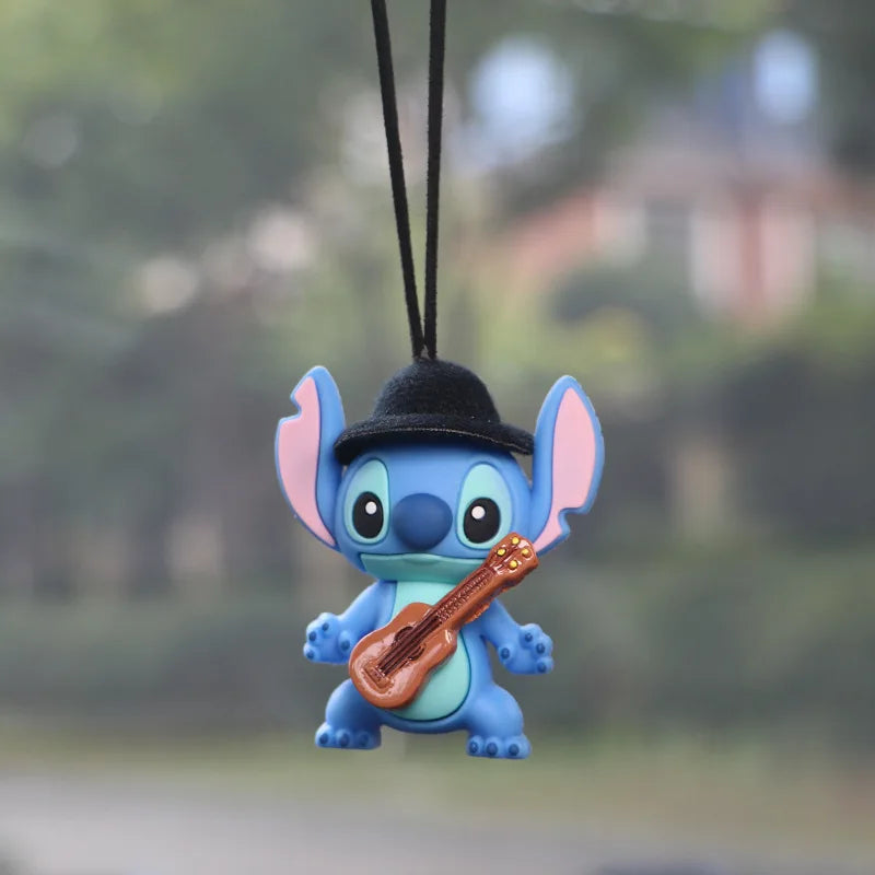 Stitch Disney Anime Car Rearview Mirror Pendant