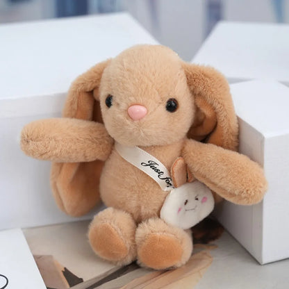 15cm Rabbit Fur Keychain Pendant