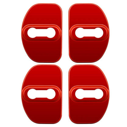 4pcs Stainless Steel Door Lock Covers Renault Scenic Laguna Captur