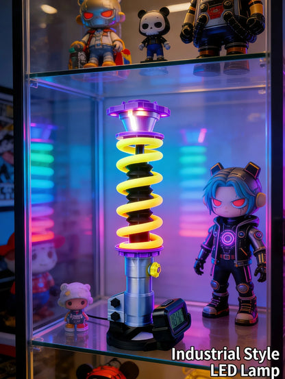 Car Shock Absorber Coilover Spring Ambient Light Lamp