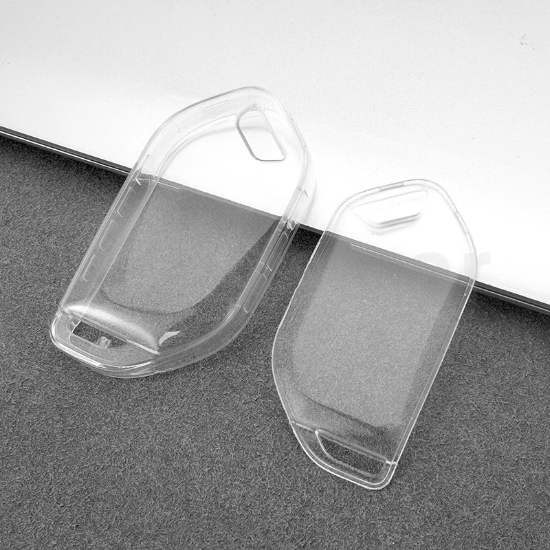 Kia Transparent TPU Key Case — EV9, K5, Carnival, Picanto