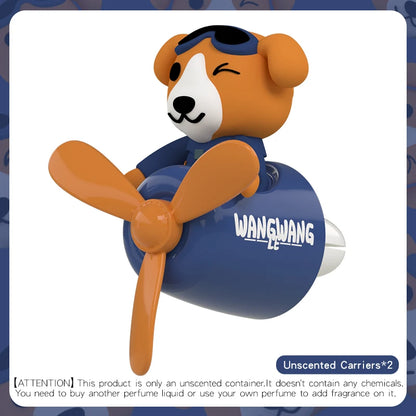 Pilot Animal Car Vent Diffuser, Unscented