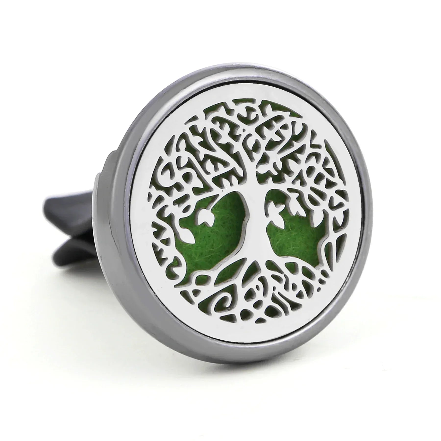 Refillable Car Air Freshener Vent Clip with 10 Pads - D