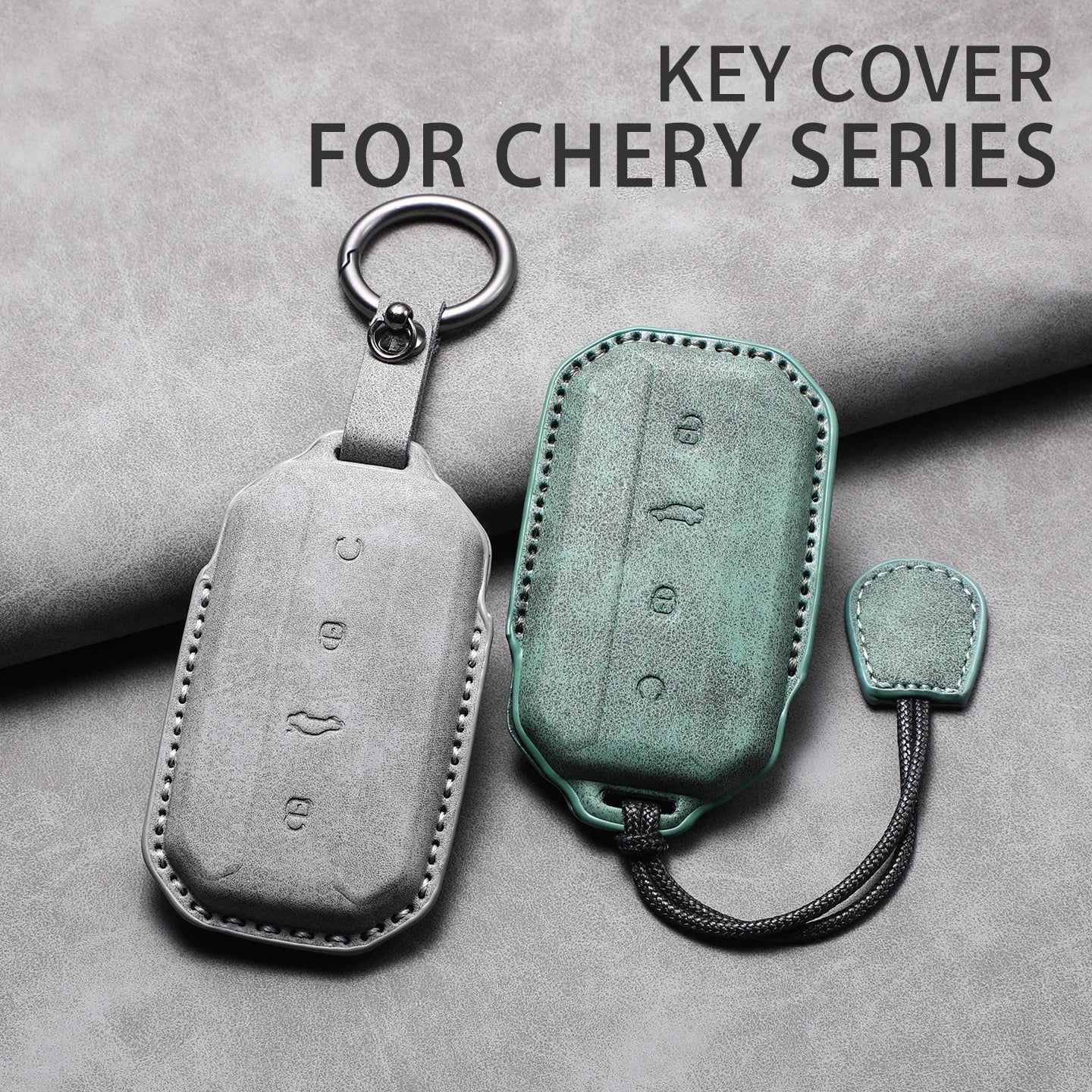 Chery Jaecoo J5 J7 2025 Leather Key Fob Cover Anti Scratch Protection