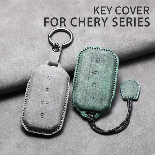 Chery Jaecoo J5 J7 2025 Leather Key Fob Cover Anti Scratch Protection