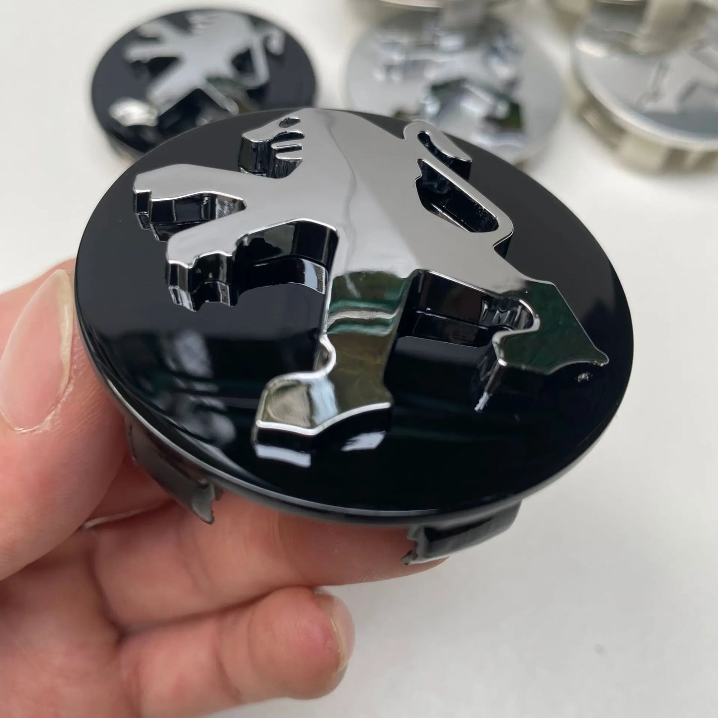 4Pcs Peugeot Wheel Center Hub Caps