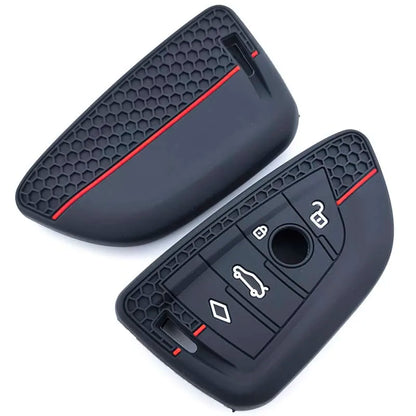 BMW G-Series Silicone Key Cover with Keychain — G20, G05, iX3