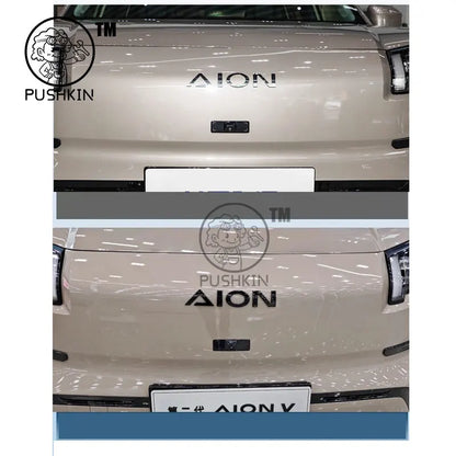 GAC AION V 2025 2026 3D ABS Black Emblem Badge Sticker Decal