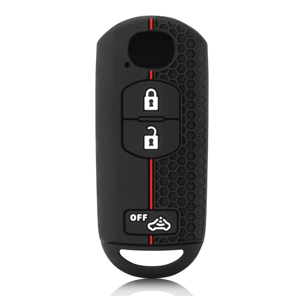 Mazda Silicone Key Cover — CX-5, CX-3, MX-5 Miata, 2 to 4 Button - 3 button C