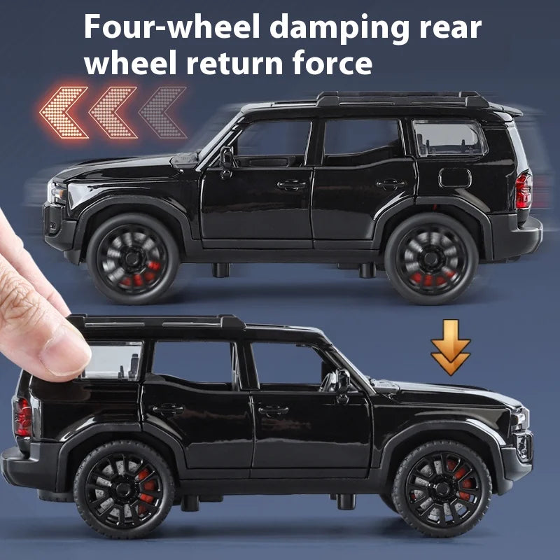 Toyota Prado Land Cruiser 1:32 Scale Die-Cast Metal Alloy Model Car