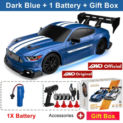 RC 4WD Drift Car – GTRPRO & AE86PRO - GTRPRO DK BLU 1B Box
