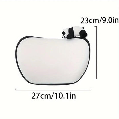 Panda Car Headrest Neck Pillow - Cartoon Design Interior Accessory