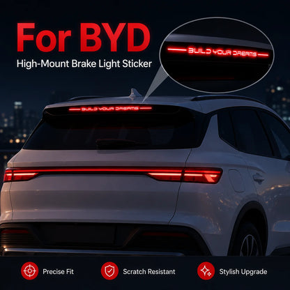 BYD Seal U and Song Plus Third Brake Light Decal