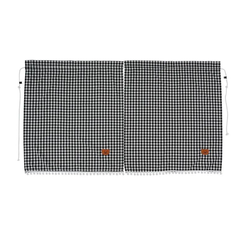 Universal Car Privacy Curtains Rear Seat Divider Blackout Sun Shades