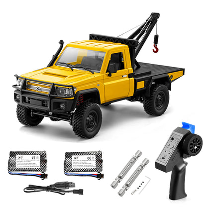 MN82 Series RC Pickup Truck – 4WD Off-Road Climbing Car - MN82 Red-1B