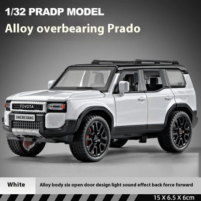Toyota Prado Land Cruiser 1:32 Scale Die-Cast Metal Alloy Model Car