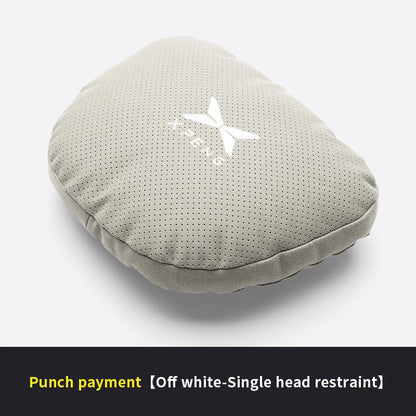 XPeng Neck Pillow and Lumbar Cushion - Beige Headrest