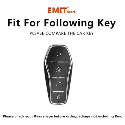 Zinc Alloy Key Case for BYD Tang L EV DM DMi Remote Fob Protection