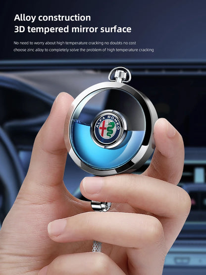 Alfa Romeo Metal Lace Car Air Freshener Pendant