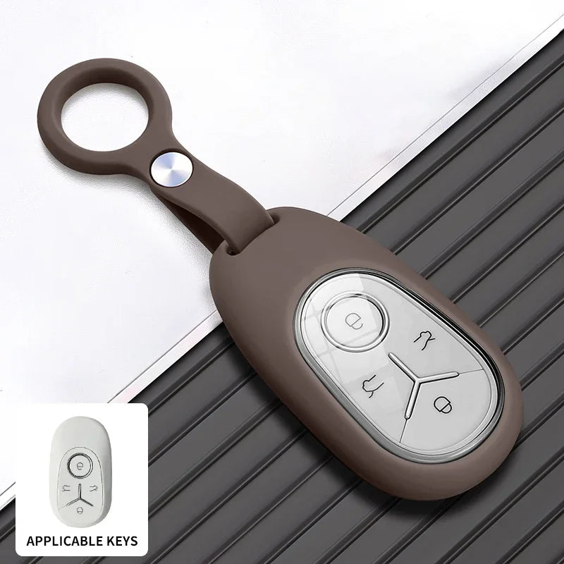 Geely EX2 Proton e.MAS 5 liquid silicone key cover - slim profile