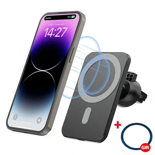 30W MagSafe Fast Charging Mount & Phone Holder
