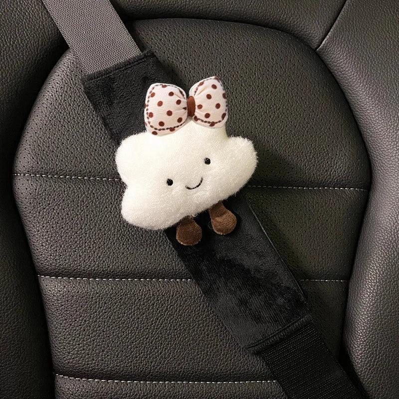 Cartoon Cloud Car Seat Belt Cover Shoulder Cushion Pad Child Safety