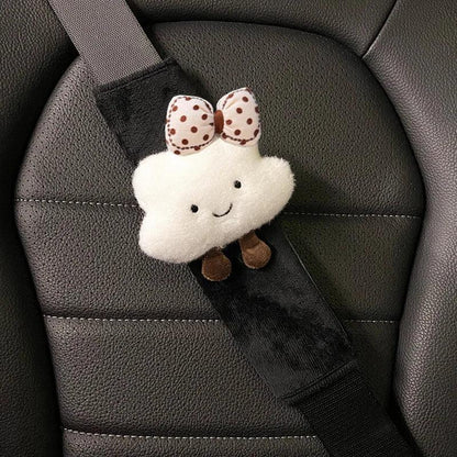 Cartoon Cloud Car Seat Belt Cover Shoulder Cushion Pad Child Safety