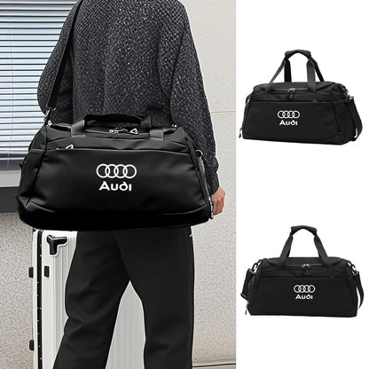 Audi Logo Car Travel Organiser Storage Bag with Tool Compartments