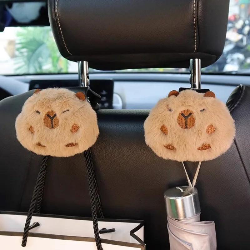 2PCS Kapibala Car Headrest Hooks Storage Organizer Hangers