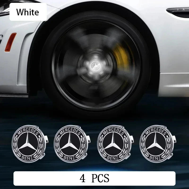 Mercedes Benz LED Hub Light Wheel Caps - Premium Car Accessories