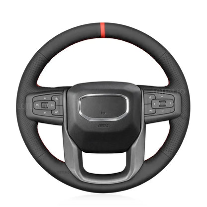 GMC Hand-Stitched Steering Wheel Cover