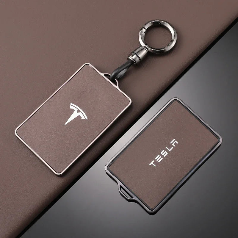 Tesla Key Case – NFC Shell Cover & Protector for Model 3, S, X, Y - B- black