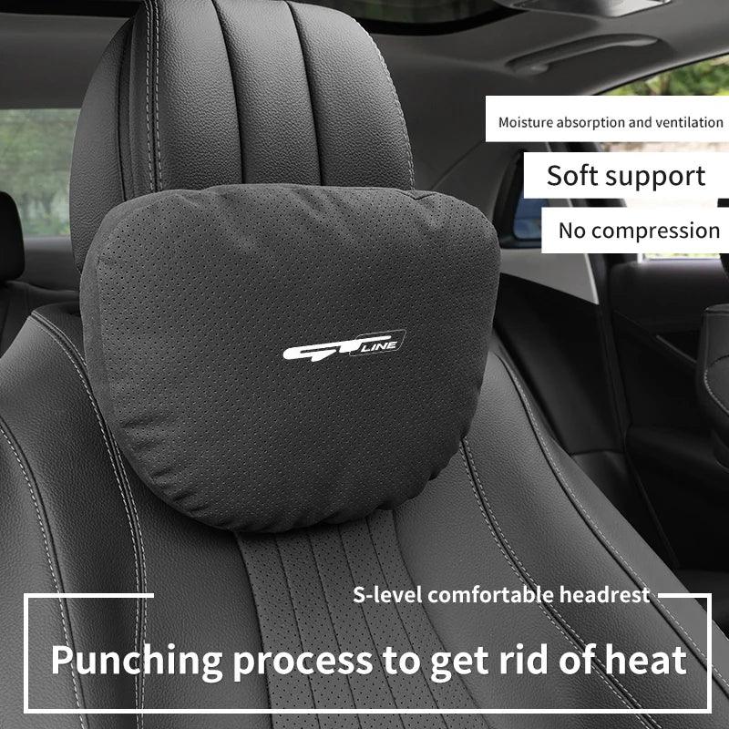 KIA GT Line Breathable Neck & Lumbar Support Pillow - Red
