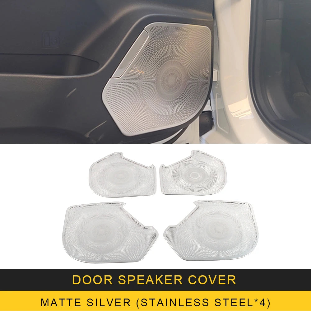Haval Jolion Interior Trim Covers - Door Matte Silvery