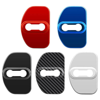 4pcs Stainless Steel Door Lock Covers Renault Scenic Laguna Captur
