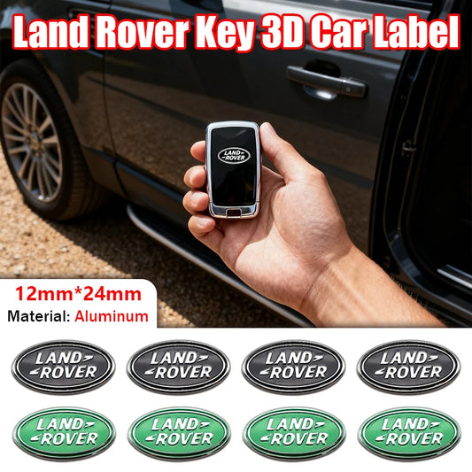 24MM Land Rover Logo Remote Key Emblem Sticker Range Rover Evoque