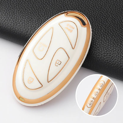 Soft TPU Key Case Cover Shell Hyundai Ionic 6 Grandeur GN7 Kona EV