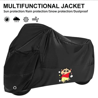 Waterproof Shin-chan Motorcycle Cover All Weather UV Protection