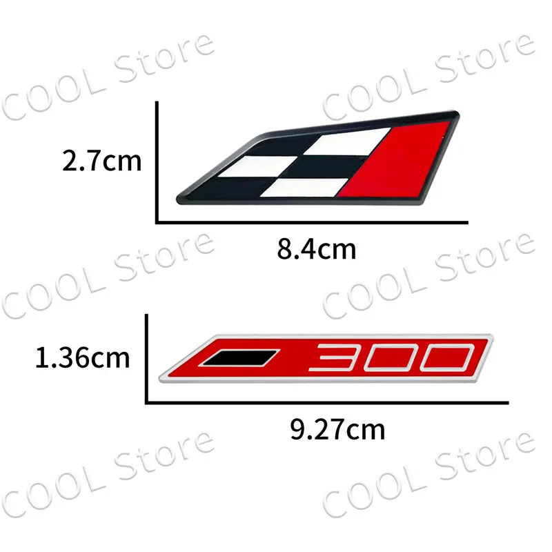 SEAT Cupra Race Flag Badge