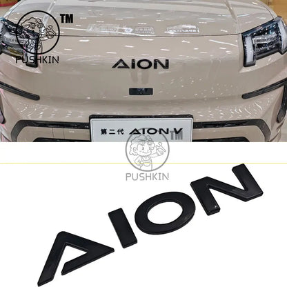 GAC AION V 2025 2026 3D ABS Black Emblem Badge Sticker Decal