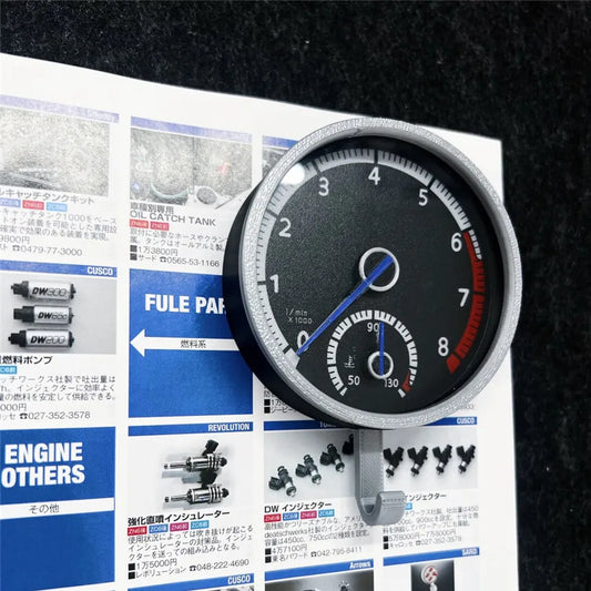 VW Golf R GTI Keychain – Tachometer Key Holder Pendant