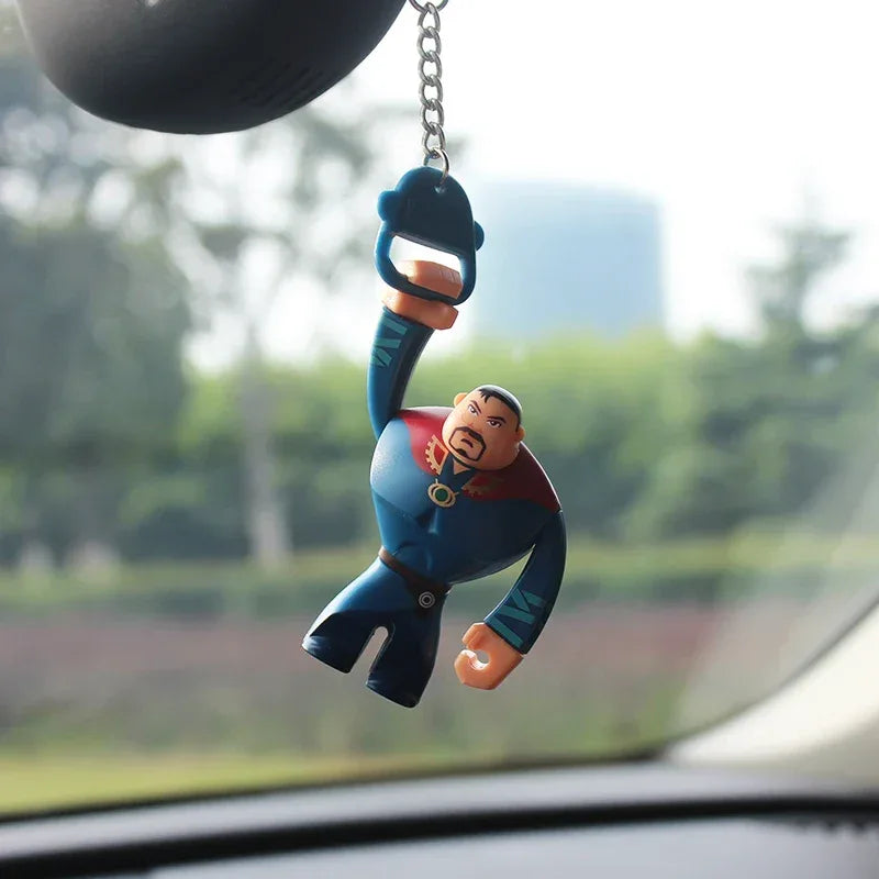 Batman/Superman & Spider-Man Car Rearview Mirror Ornament - Doctor Strange